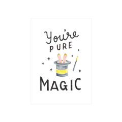 Steer Illustrations X Iko Iko Card You're Pure Magic
