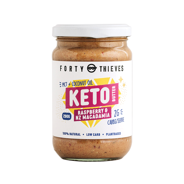 Forty Thieves Keto Nut Butter Raspberry 290g