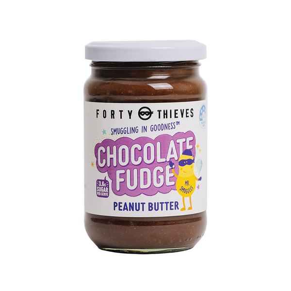 Forty Thieves Peanut Butter Chocolate Fudge 290g