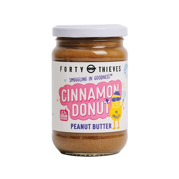 Forty Thieves Peanut Butter Cinnamon Donut 290g