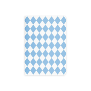 Father Rabbit A6 Hard Cover Notebook Blue Diamond