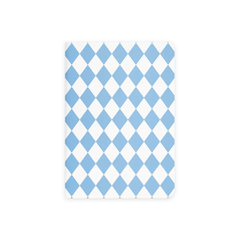 Father Rabbit A6 Hard Cover Notebook Blue Diamond