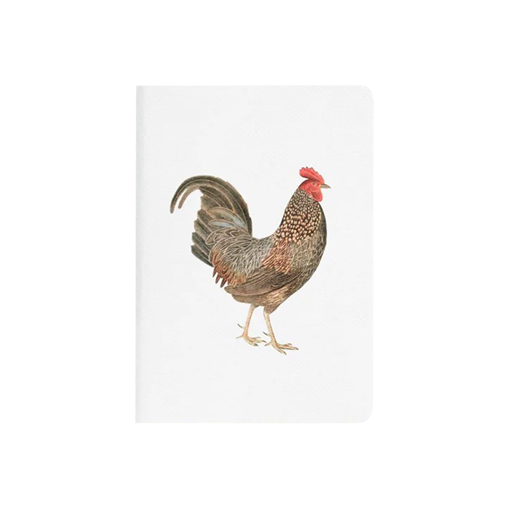 Father Rabbit B7 Soft Cover Pocket Notebook Rooster