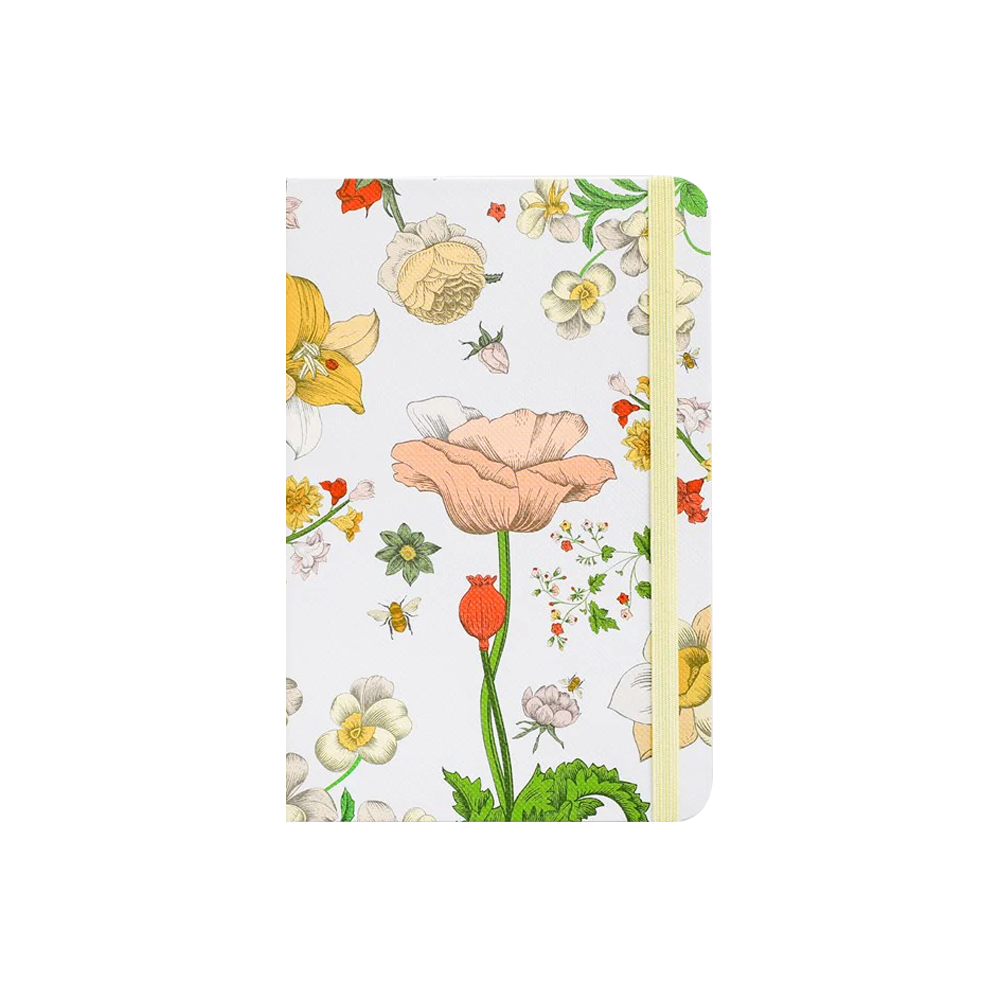 Father Rabbit A6 Hard Cover Notebook Vintage Wallpaper