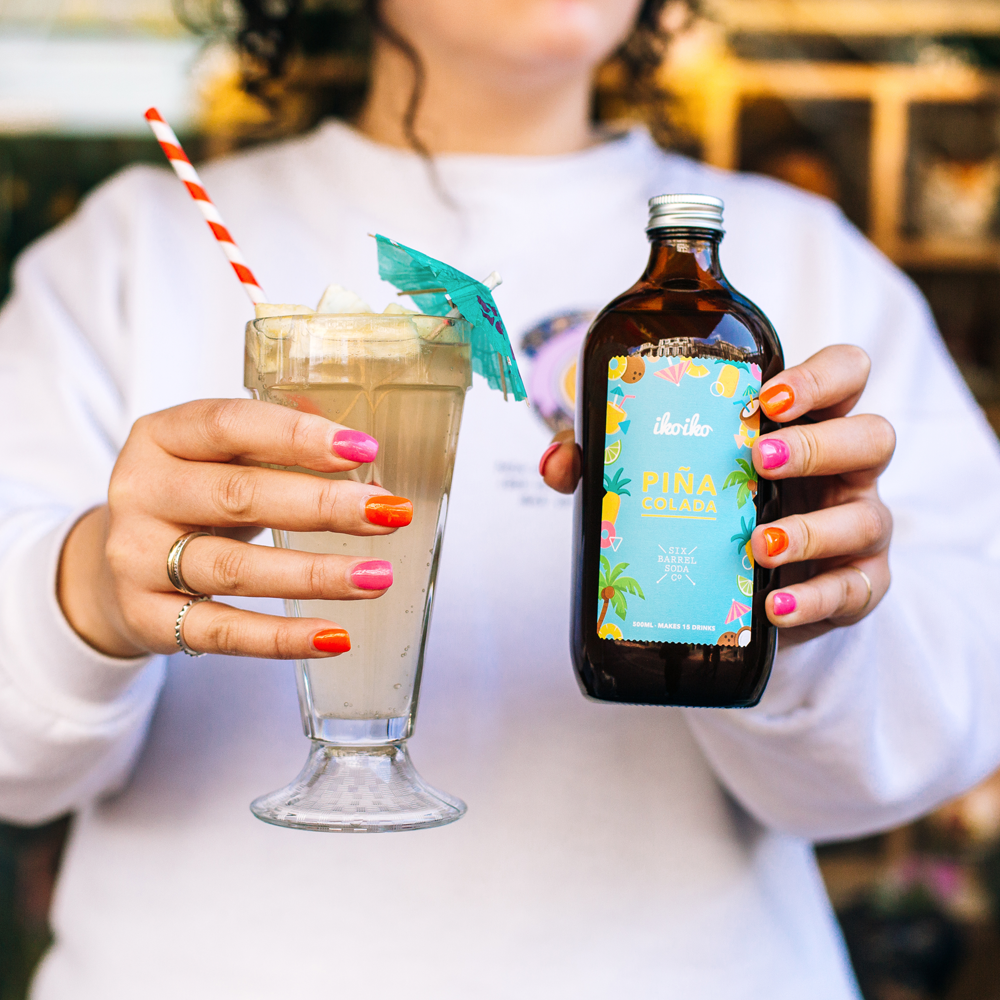 Six Barrel Soda X Iko Iko Piña Colada Syrup