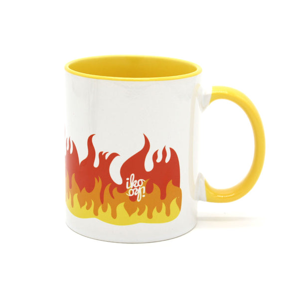 Iko Iko Pop Culture Mug Flames