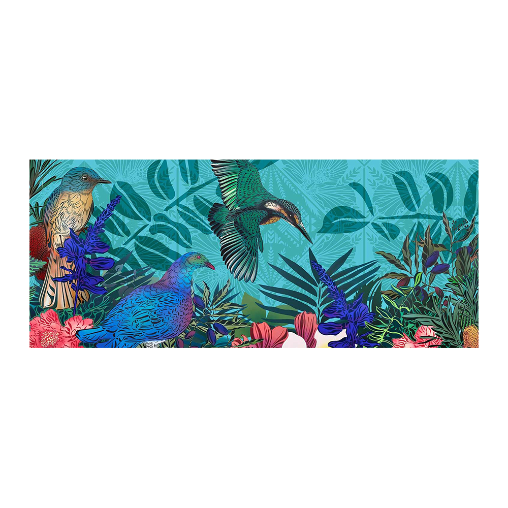 Flox NZ Birds and Flowers 1000 Piece Puzzle 3