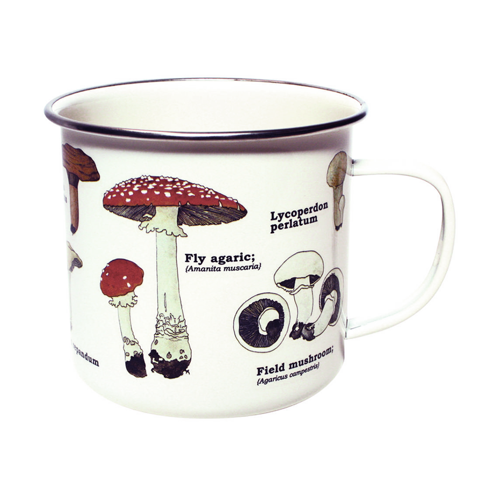 Mushrooms Enamel Mug