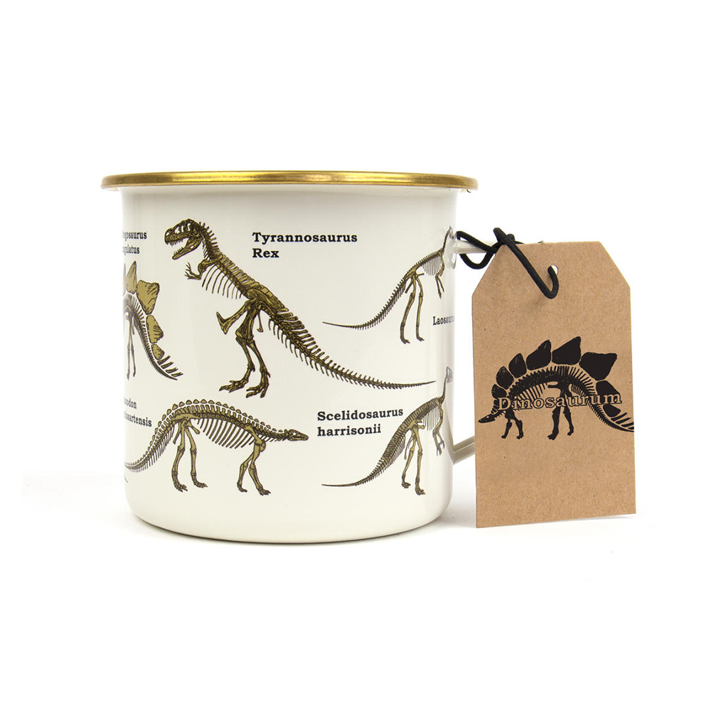 Dinosaurum Enamel Mug