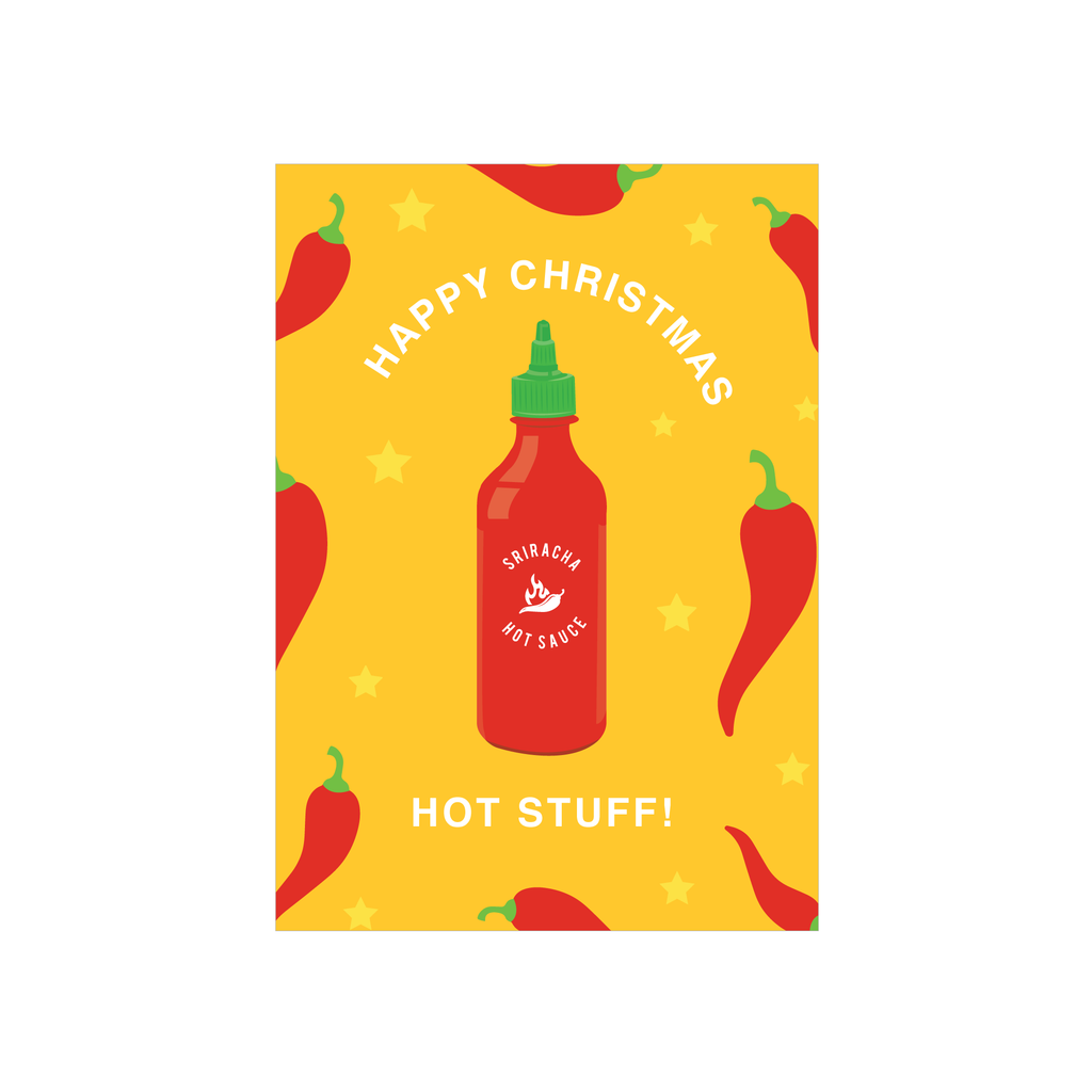 Iko Iko Pop Fun Christmas Card Hot Stuff