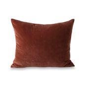 Citta Cotton Velvet Cushion Cover Russet