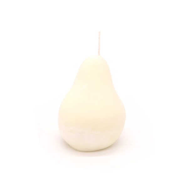 Haly Pear Candle White