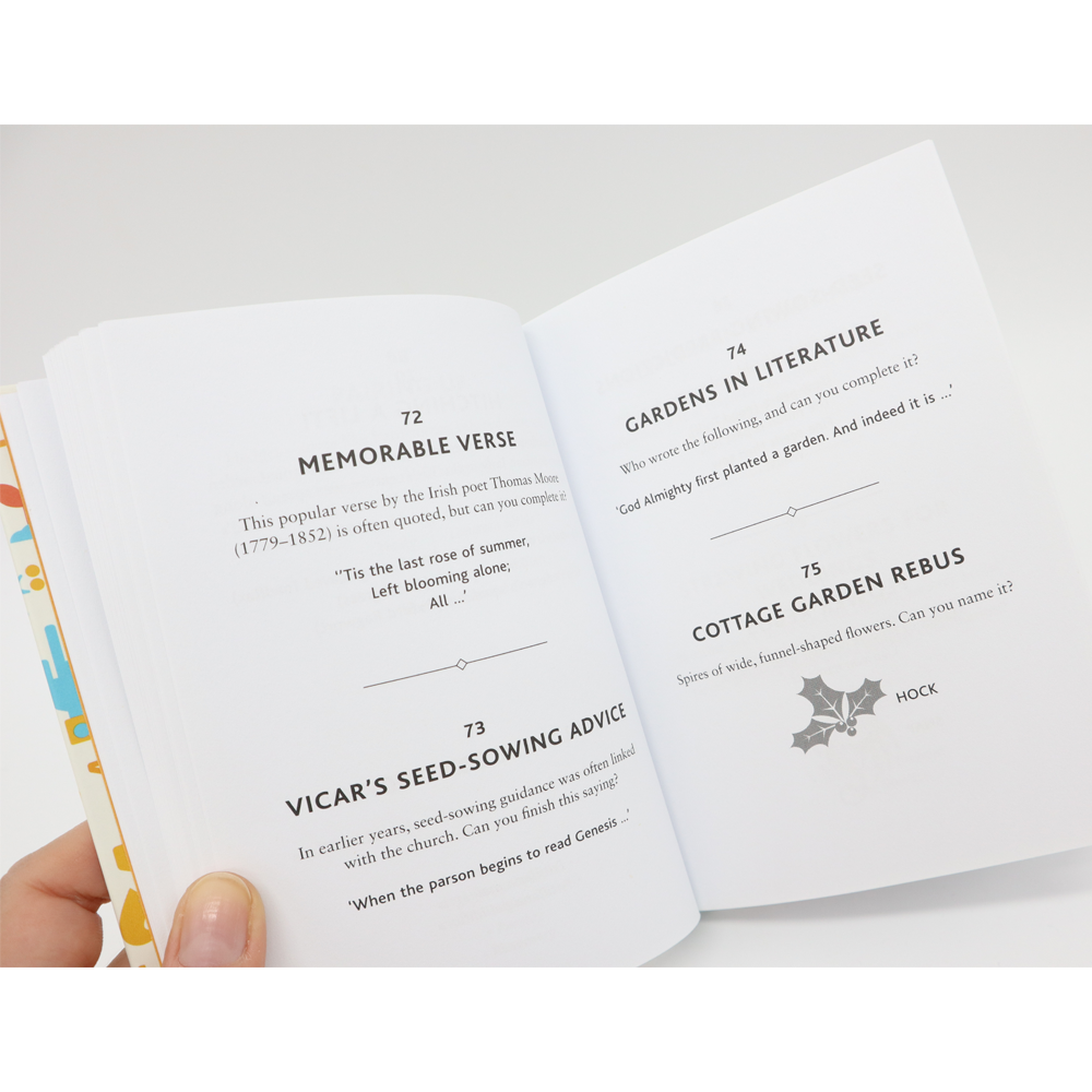 The Garden Pocket Puzzle Book
