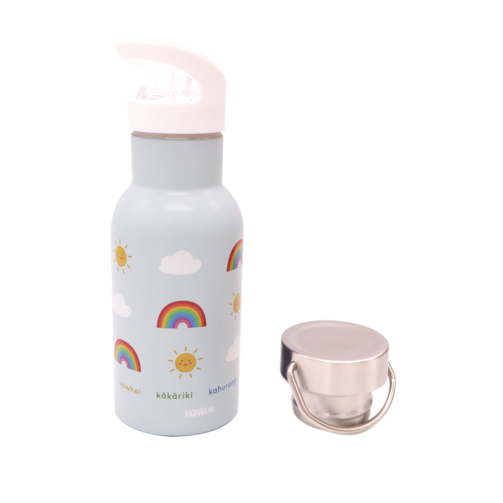 Moana Road Drink Bottle Kid's Rainbow 350ml