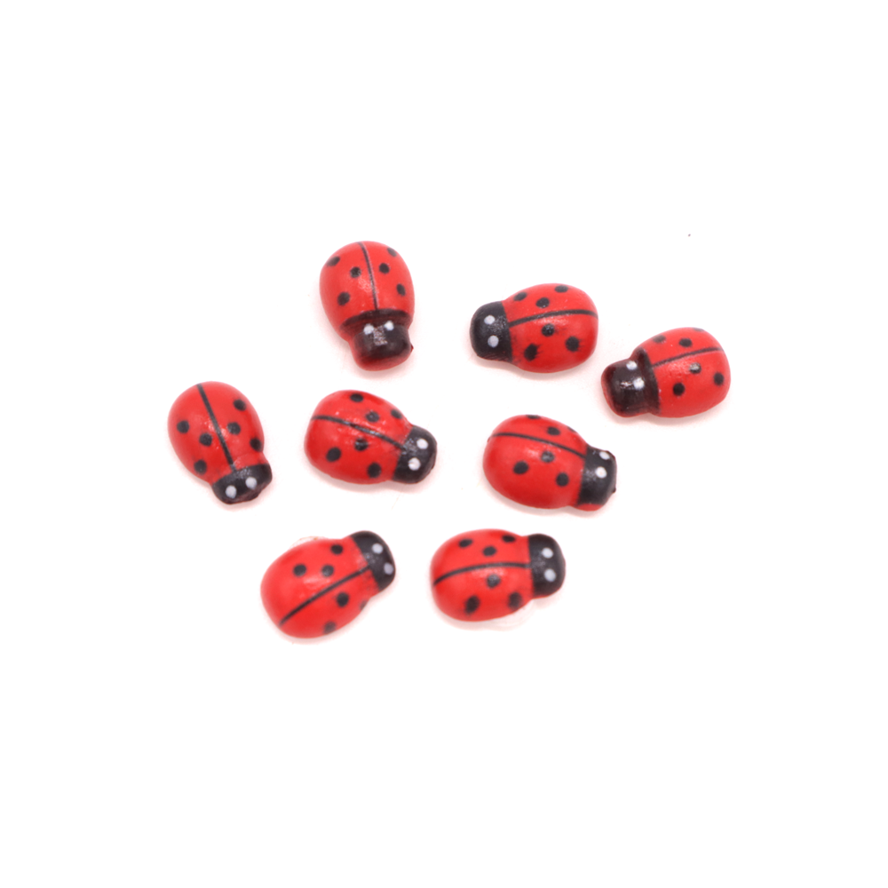 Mini Stick on Ladybugs