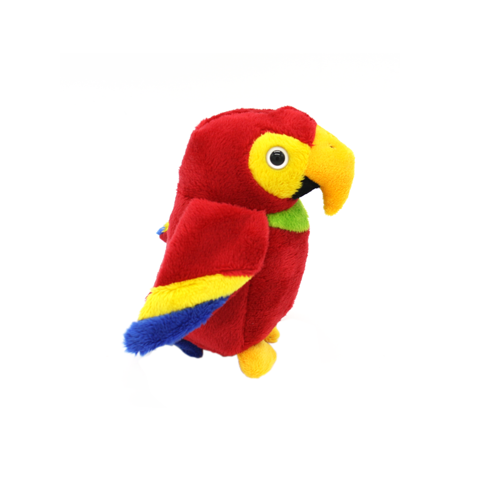 Cuddle Pals Red Macaw Parrot