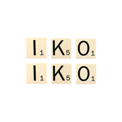 Moana Road Scrabble Magnet