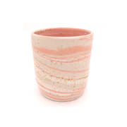 Mystery Creek Thrown Tumbler Pink