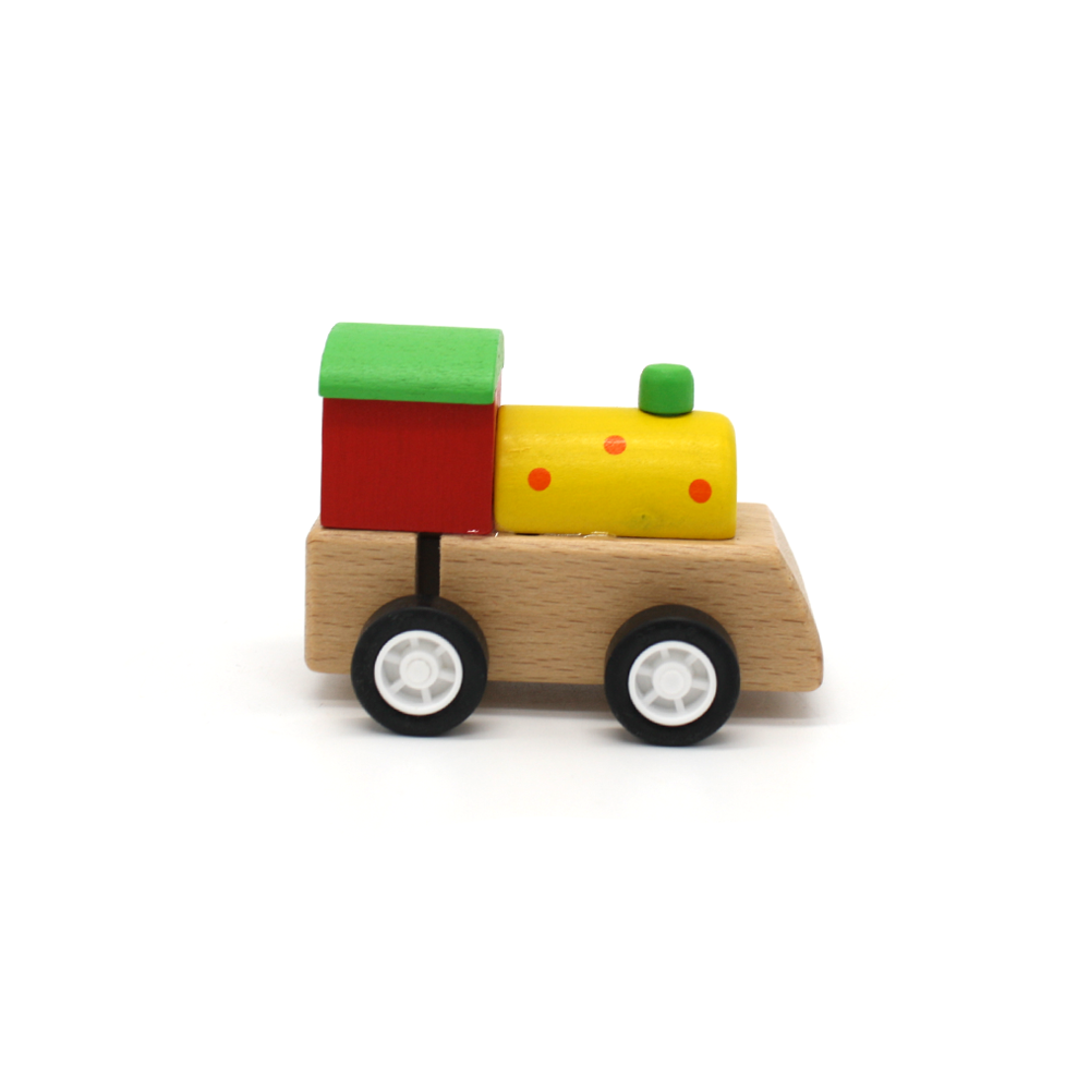 Wooden Wind Up Train