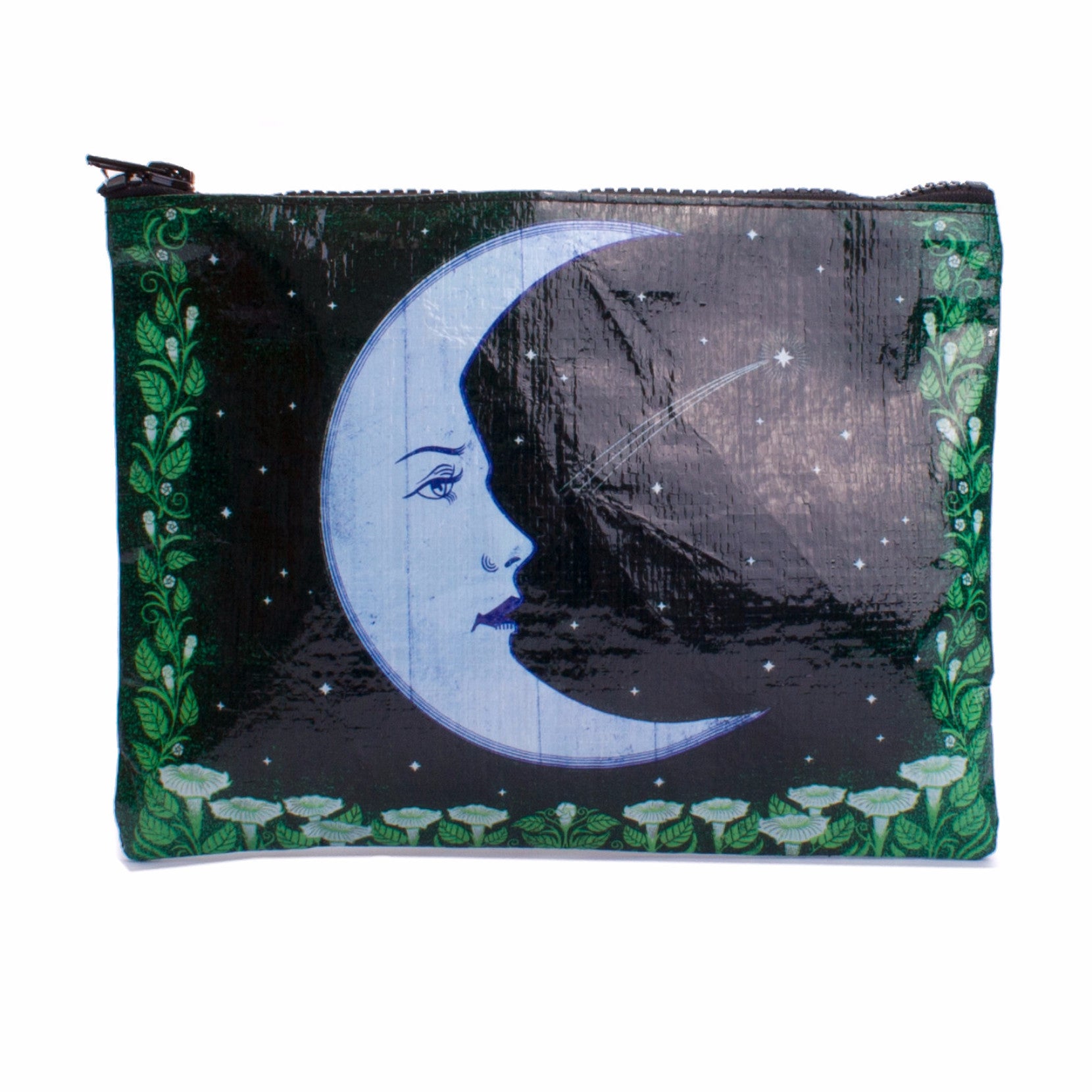 Blue Q Zipper Pouch Moon