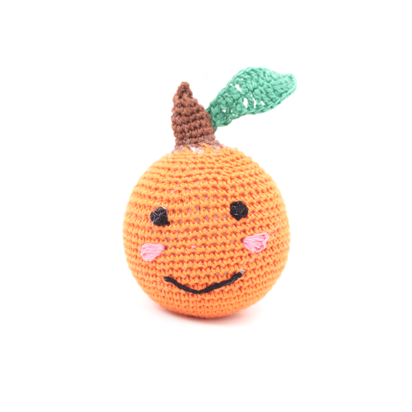 Crochet Fruit Friend Orange