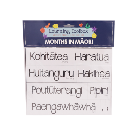Magnetic Māori Months