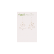 Funki Studios Earrings Single Whetū Dotplot Silver