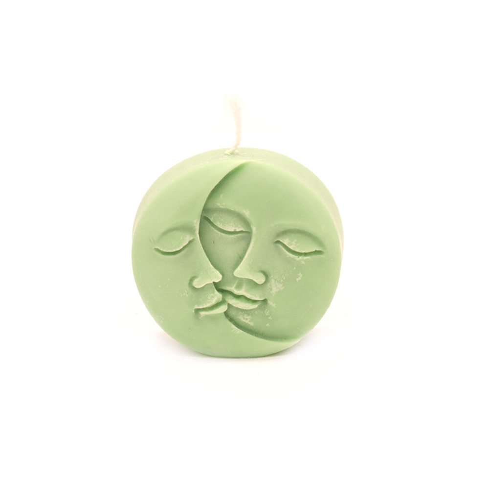 Haly Moon Candle Mint