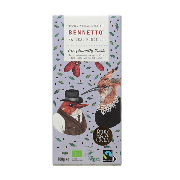 Bennetto Chocolate Exceptionally Dark 100g