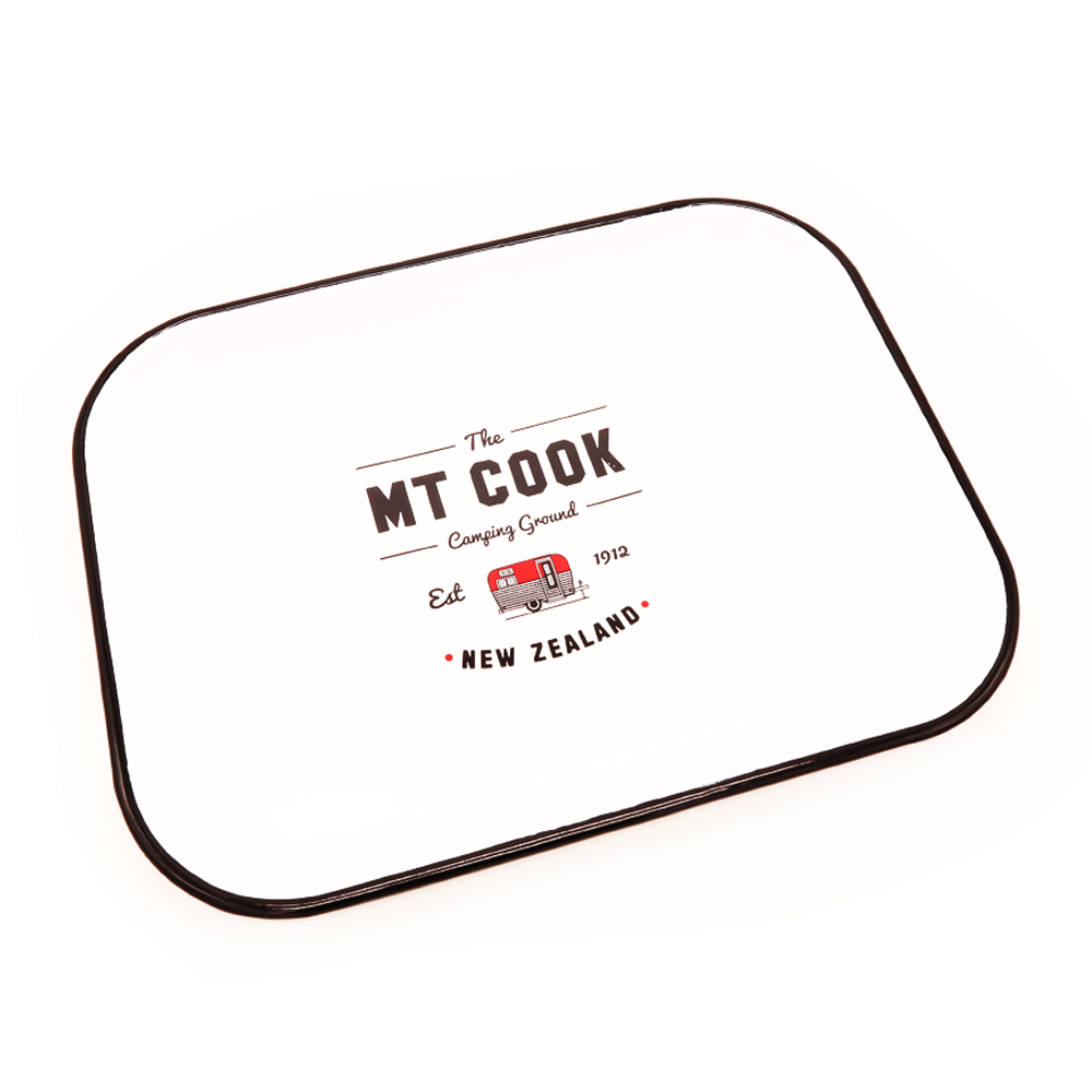 Moana Road Enamel Tray Mt Cook