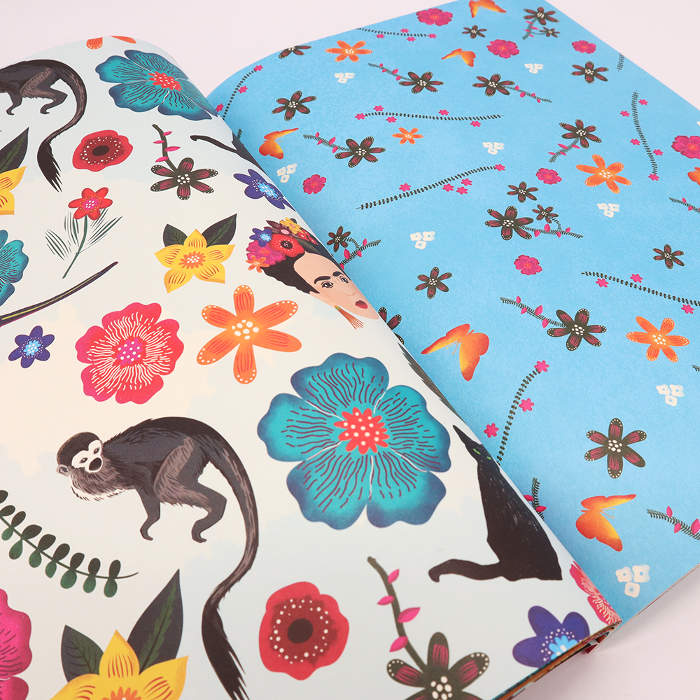 Wrapping Paper Book Frida