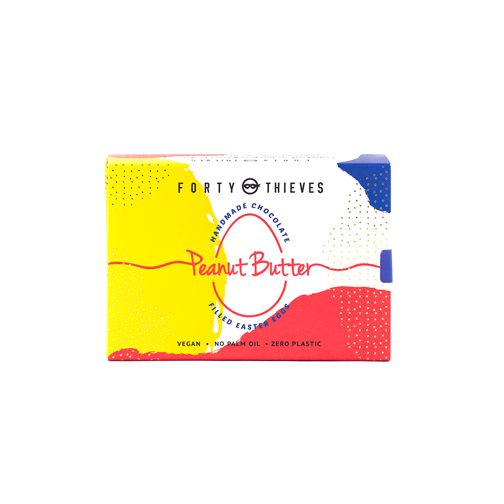 Forty Thieves Peanut Butter Filled Chocolate Easter Eggs