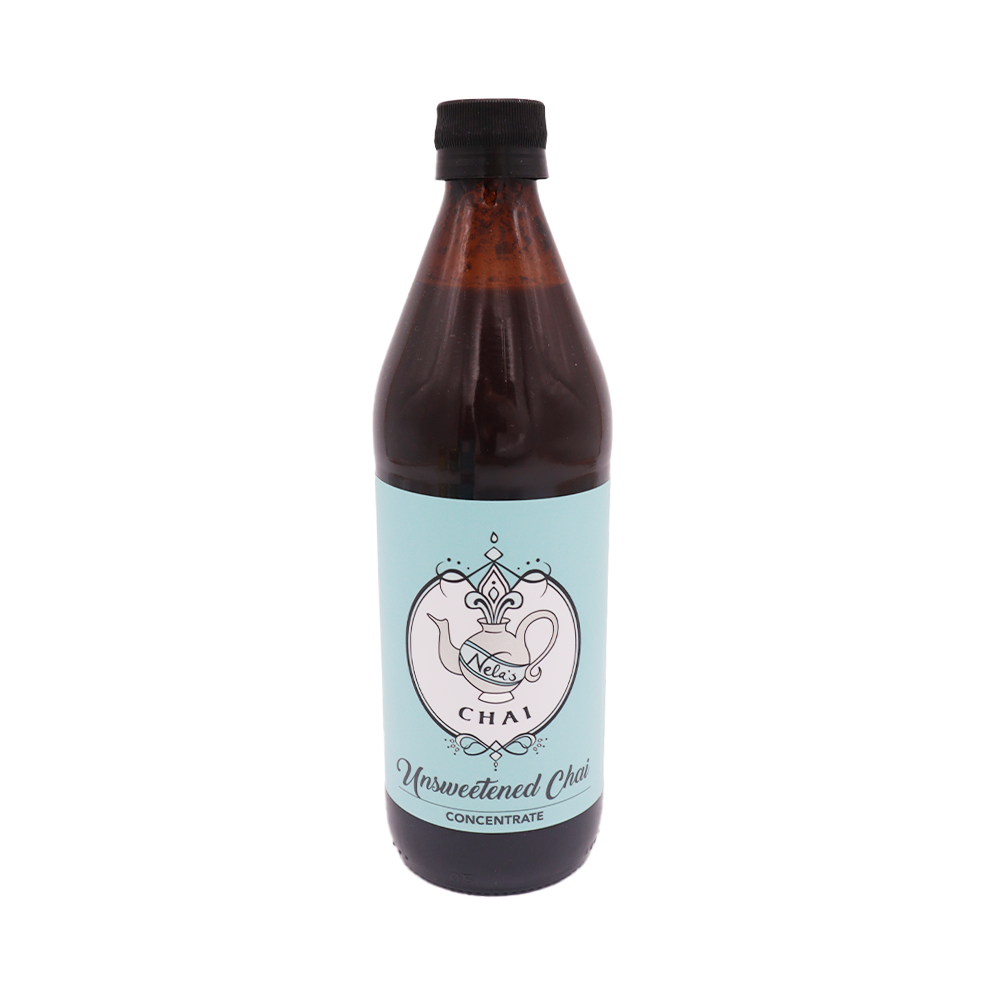 Nela's Chai Concentrate 500ml Unsweeened Chai