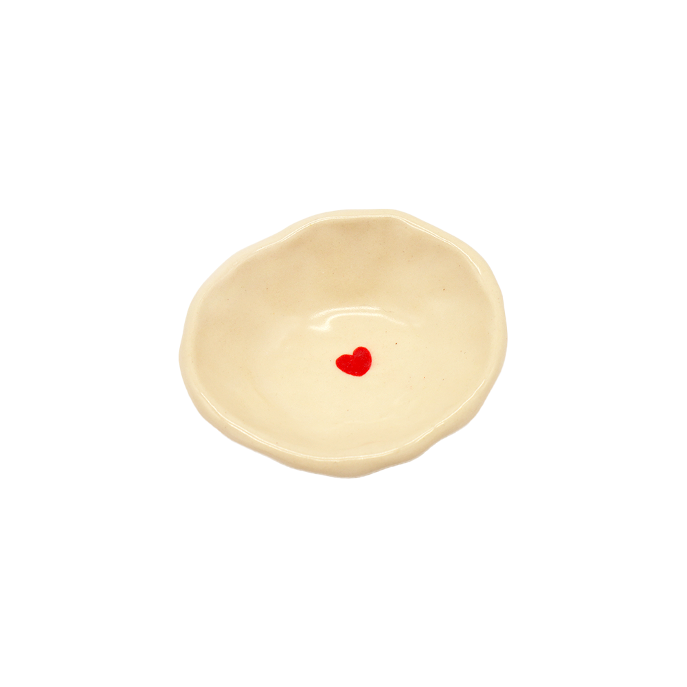 Rosa Ring Dish Heart