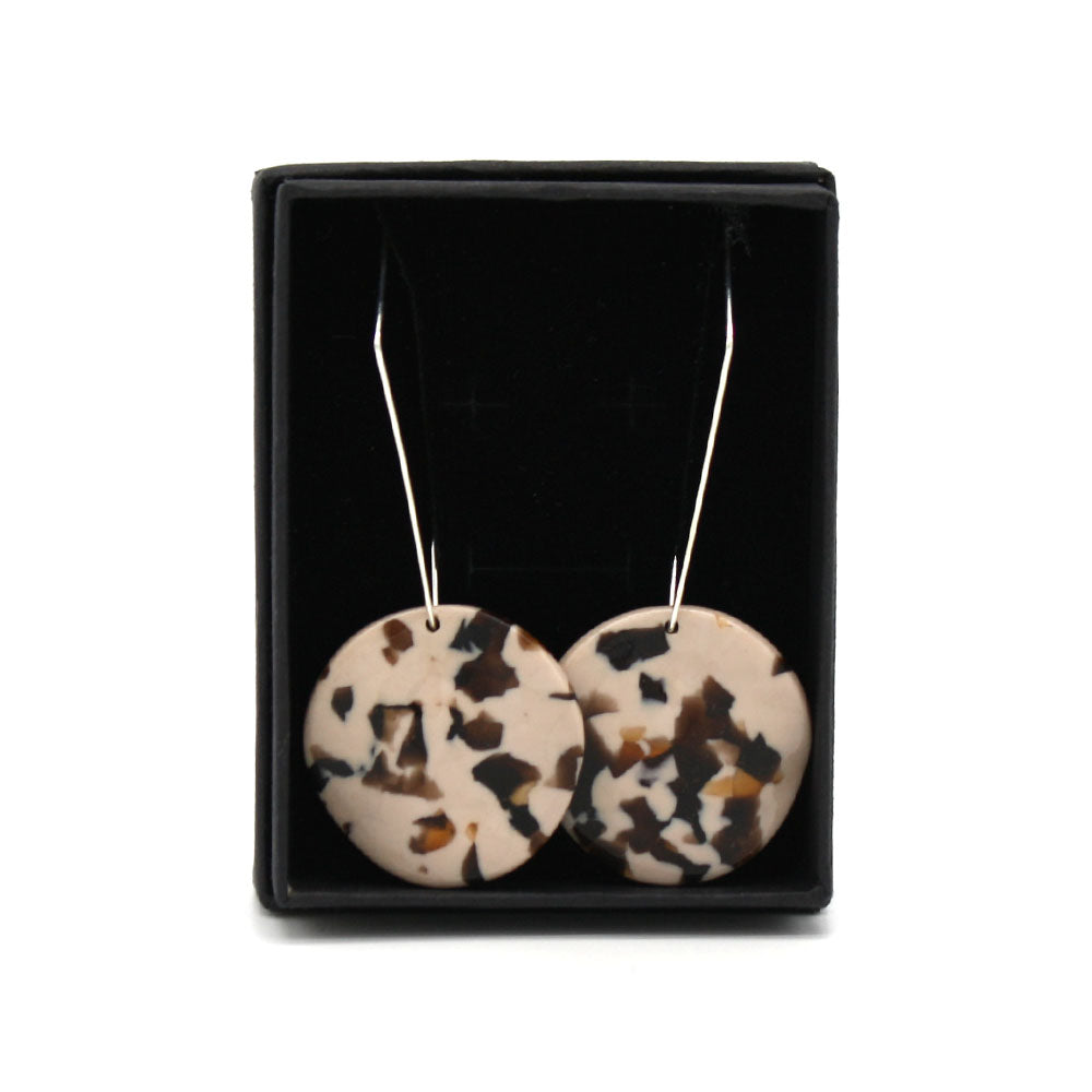 Penny Foggo Earrings Tortoiseshell Fudge Crush