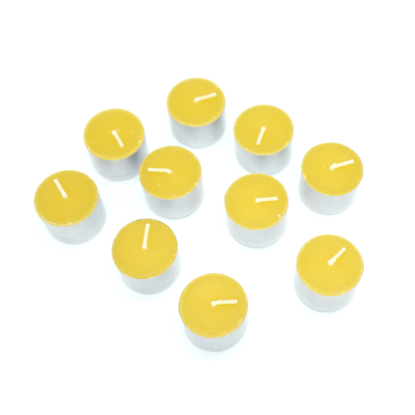 Beeswax Tealight Candles Pack of 10