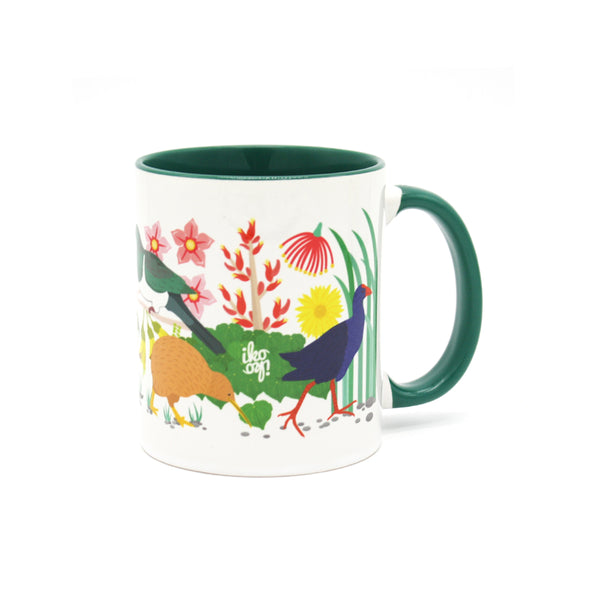 Iko Iko Kiwiana Mug Birds