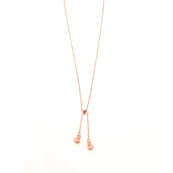 Little Taonga Necklace Poi Poi Rose Gold