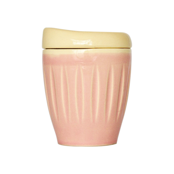 Lyttelton Pottery Deksel Reuseable Cup Pink