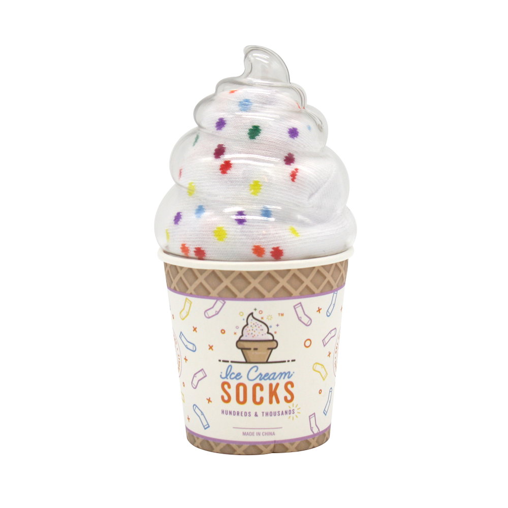 Luckies Ice Cream Socks Hundreds and Thousands