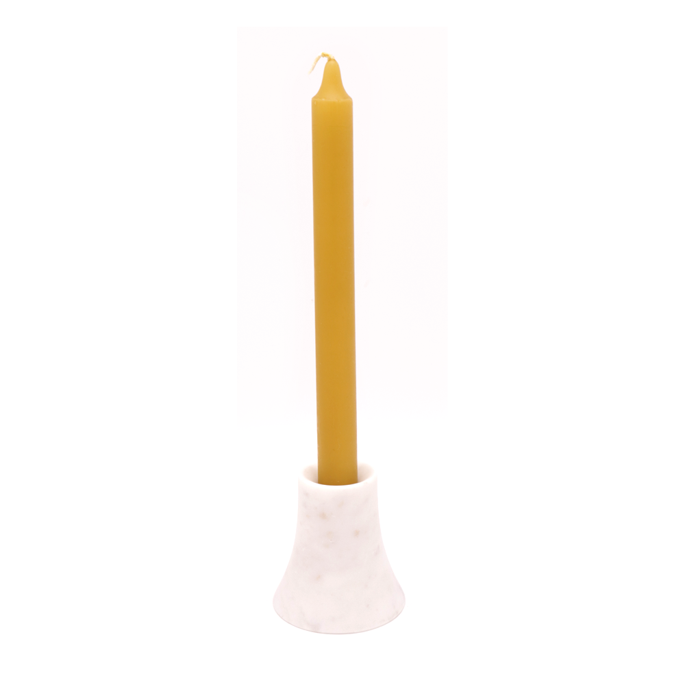 Citta Flare Candle Holder White