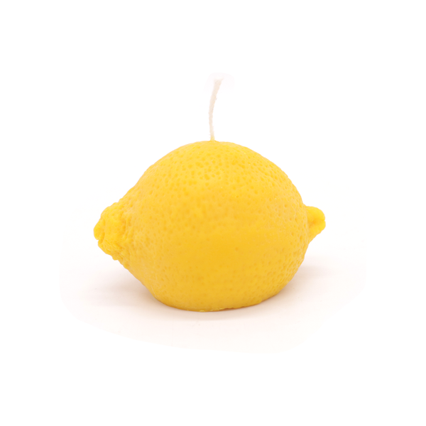 Haly Lemon Candle Yellow