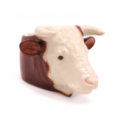 Quail Hereford Bull Face Egg Cup