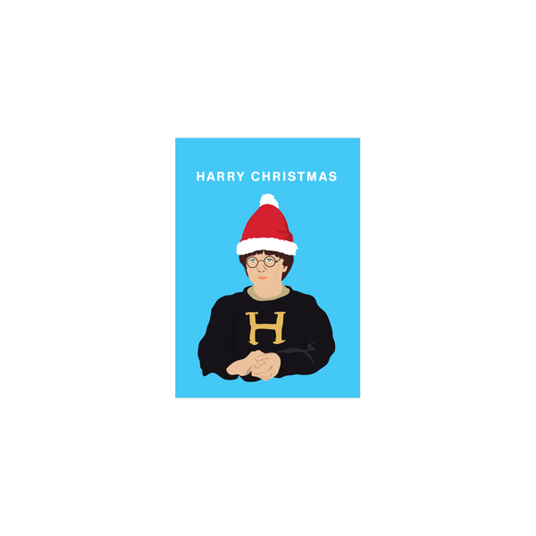 Iko Iko Mini Christmas Card Harry Christmas