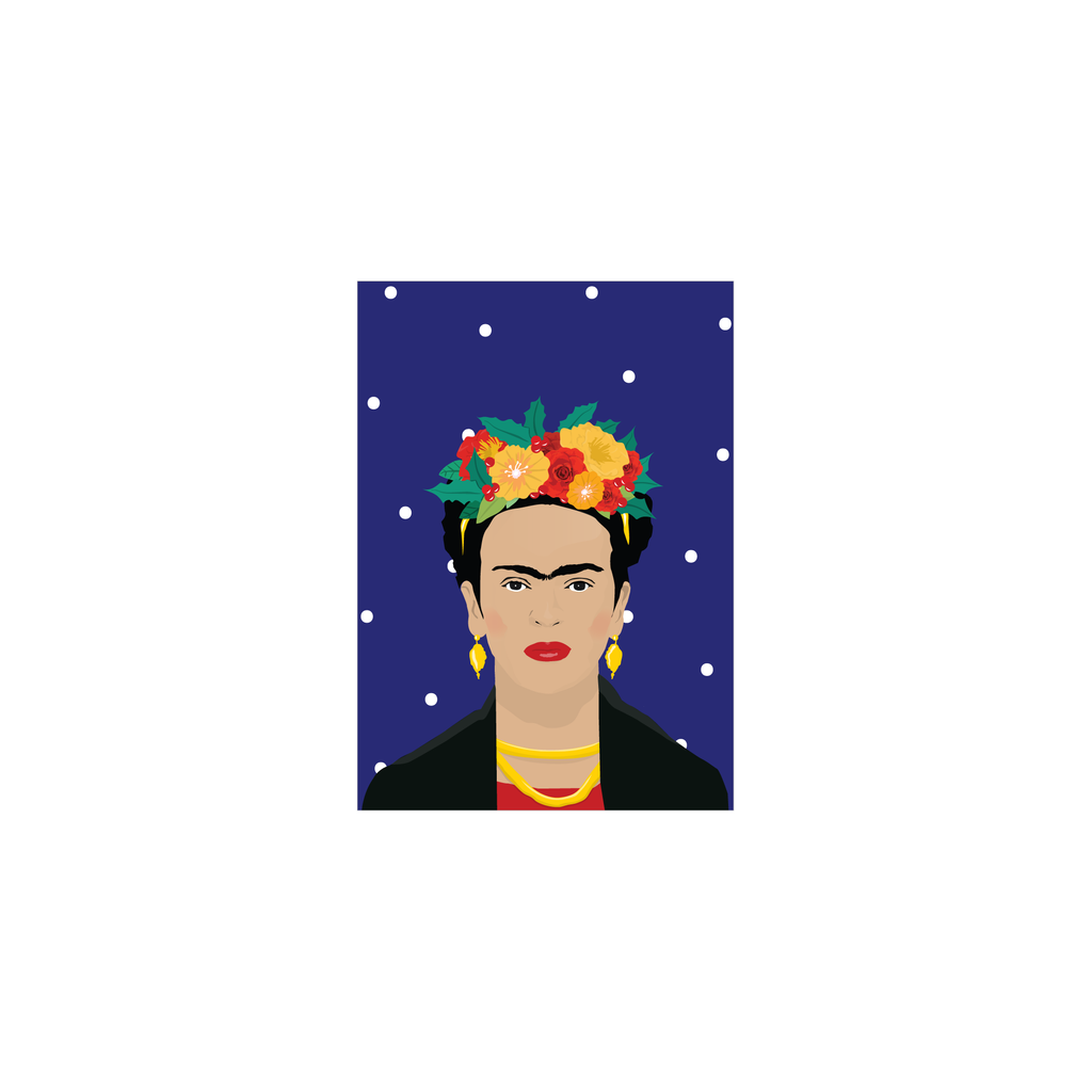 Iko Iko Mini Christmas Card Holy Frida