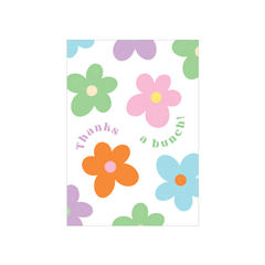 Iko Iko Textured Card Thanks a Bunch!