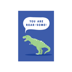 Iko Iko Cutie Animal Pun Card Roarsome