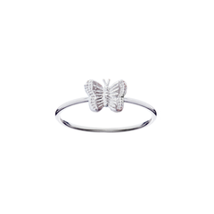 Iko Iko Ring Little Butterfly Silver