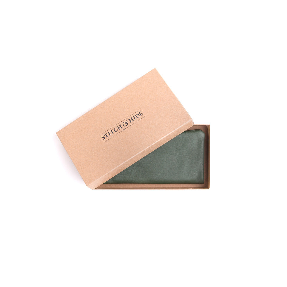 Stitch & Hide Leather Wallet Jesse Olive