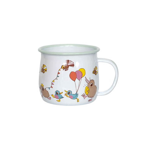 Kuwi & Friends Enamel Cup